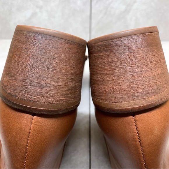 Madewell B8034 Dakota Cutoff cognac ankle boots size 8 - Picture 14 of 15